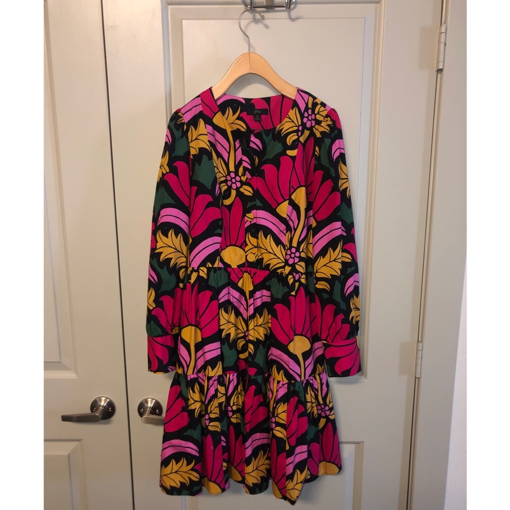 J Crew Poplin Dress